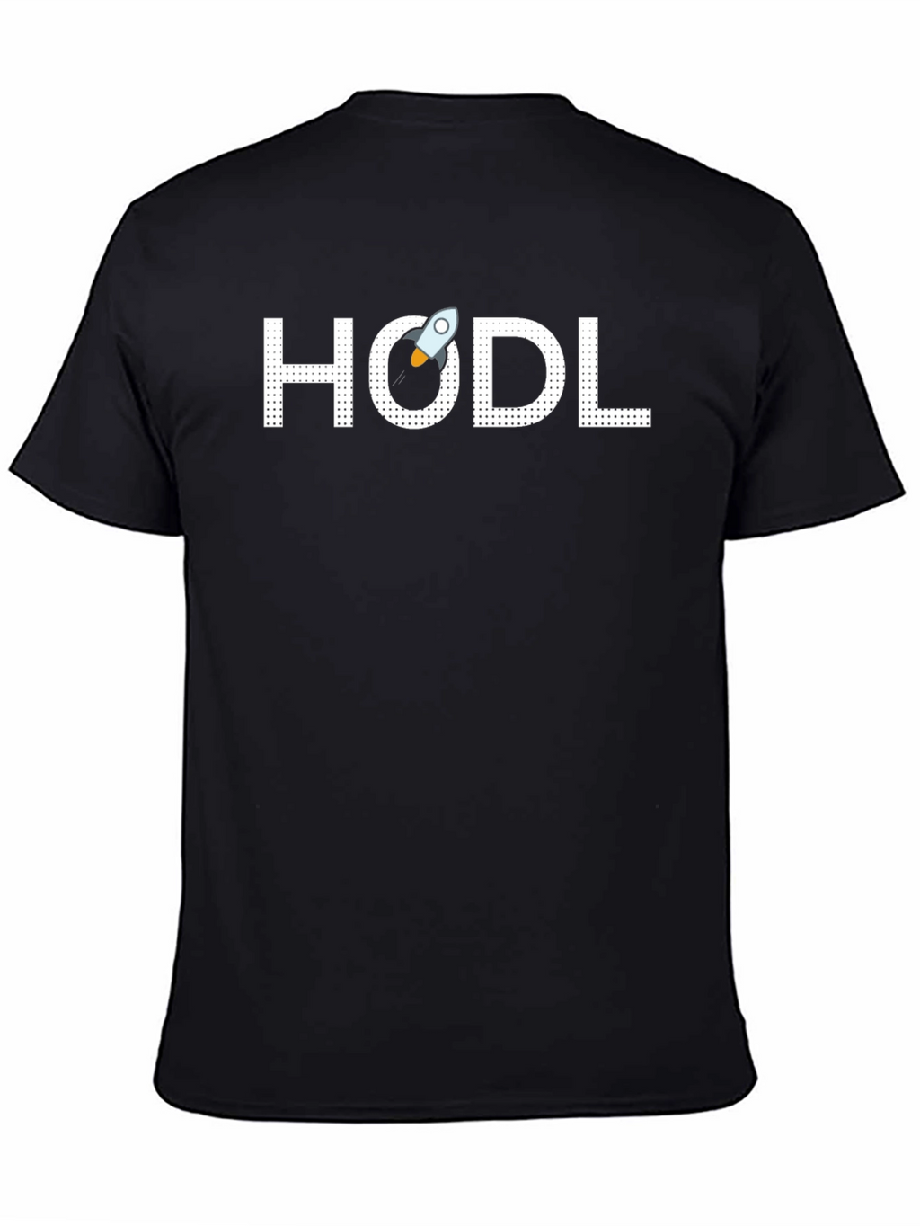 HODL Rocket Crypto T-Shirt - Black