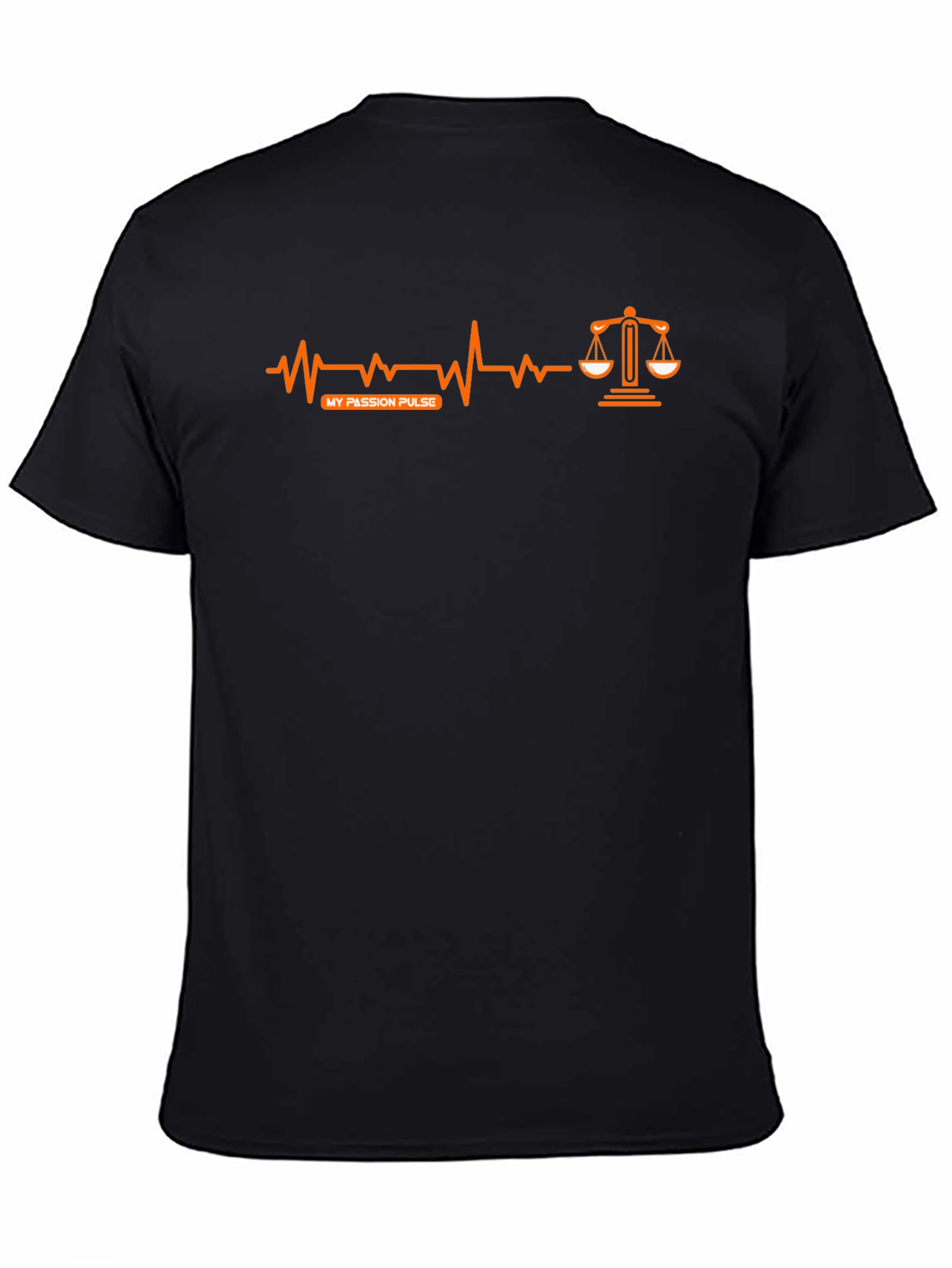 Lawyer Passion Pulse T-Shirt - Scales of Justice