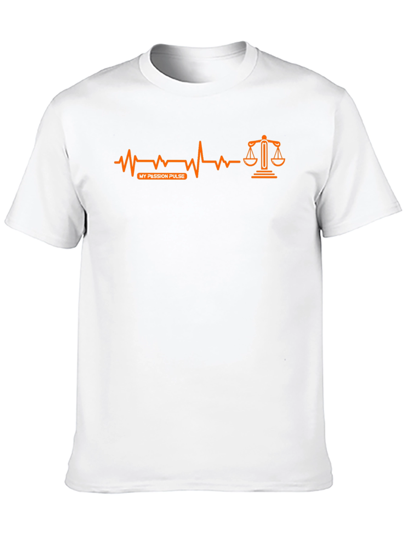 Lawyer Passion Pulse T-Shirt - Scales of Justice
