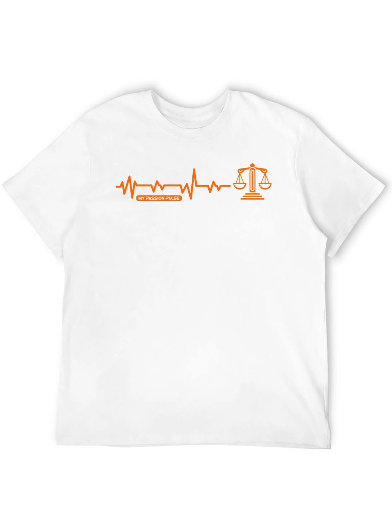 Lawyer Passion Pulse T-Shirt - Scales of Justice