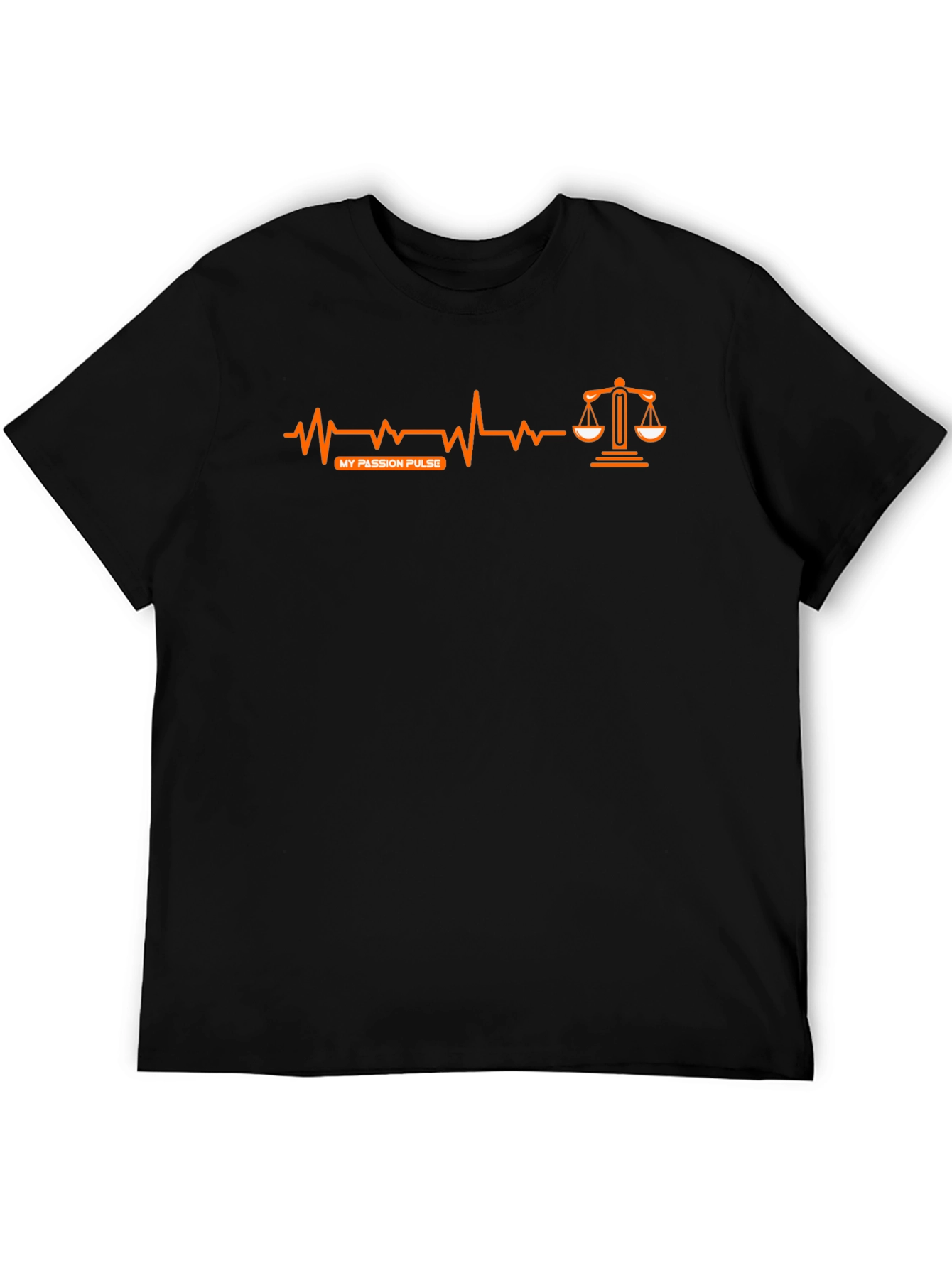 Lawyer Passion Pulse T-Shirt - Scales of Justice