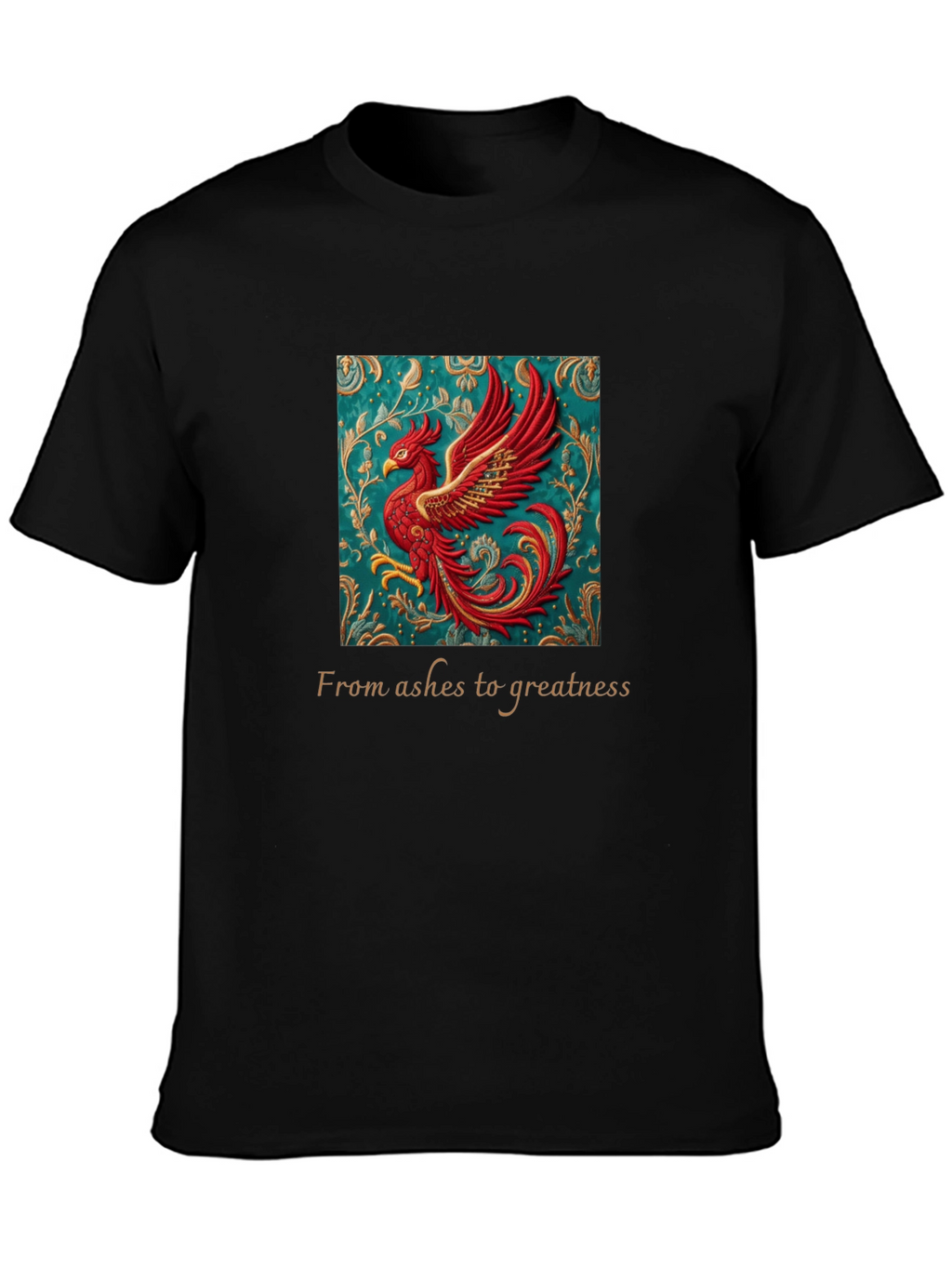 Phoenix Rising T-Shirt - From Ashes to Greatness