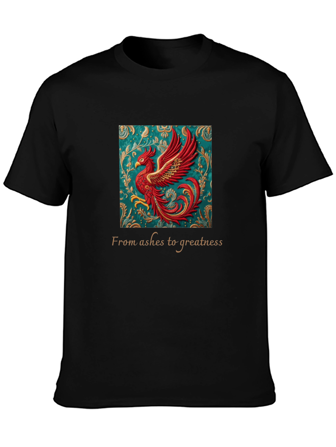 Phoenix Rising T-Shirt - From Ashes to Greatness