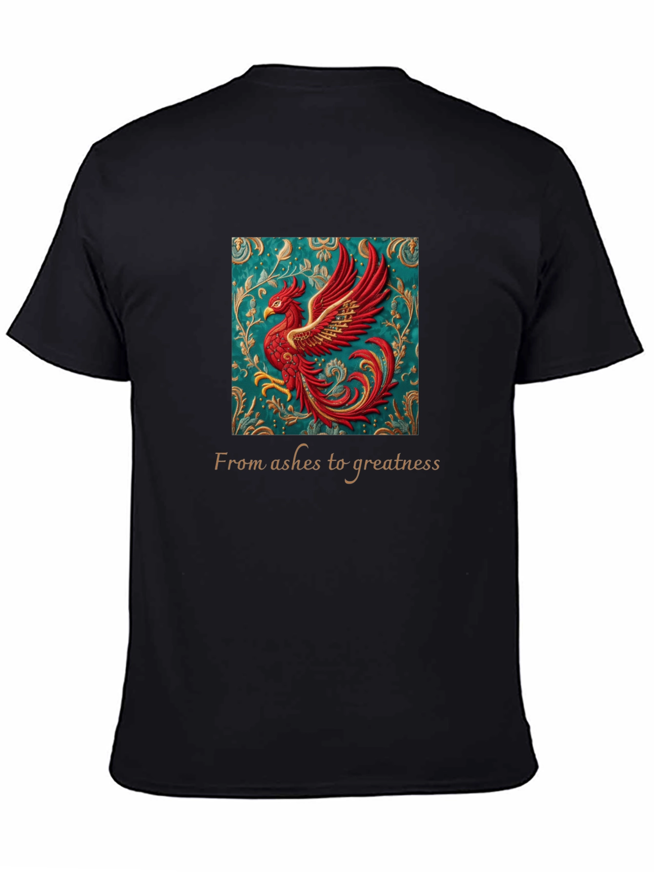 Phoenix Rising T-Shirt - From Ashes to Greatness