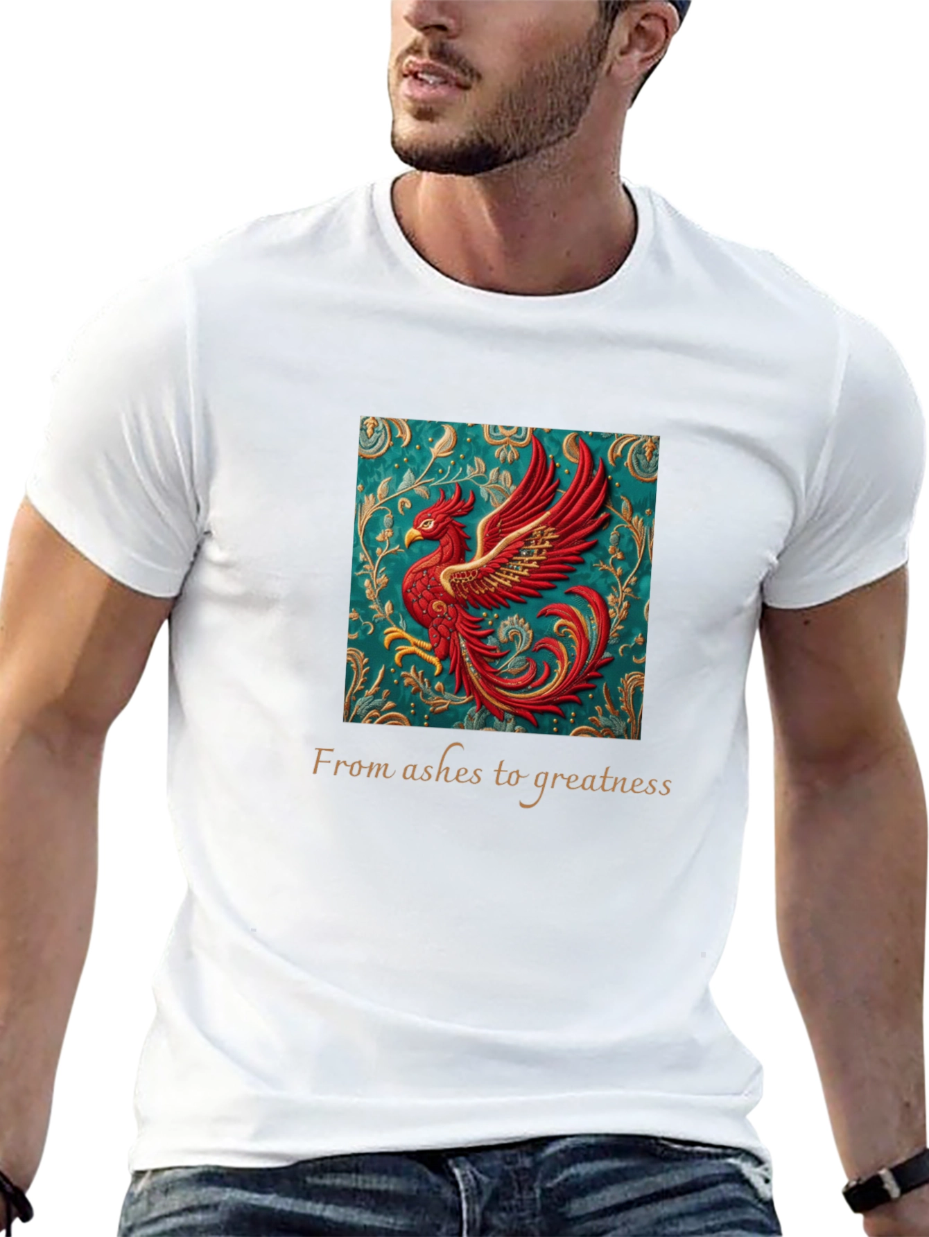 Phoenix Rising T-Shirt - From Ashes to Greatness