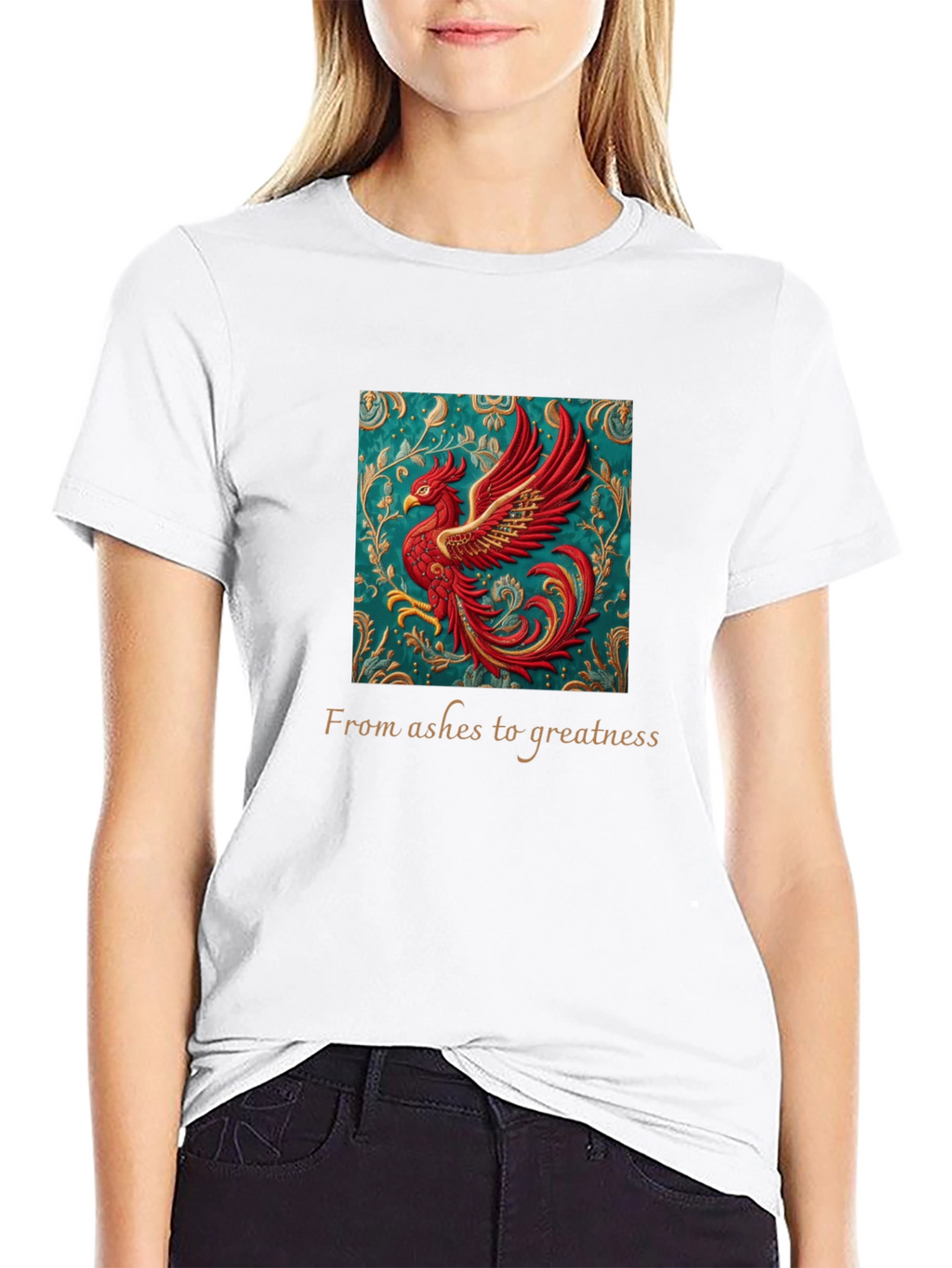 Phoenix Rising T-Shirt - From Ashes to Greatness