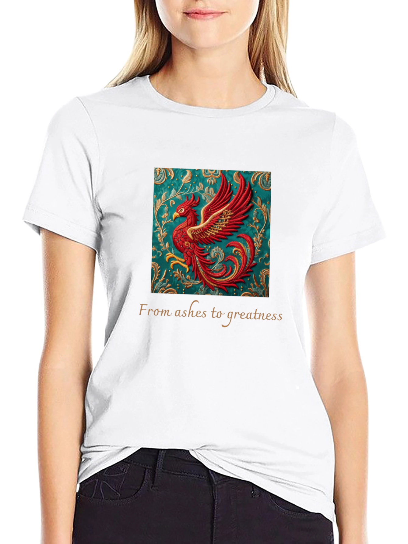 Phoenix Rising T-Shirt - From Ashes to Greatness