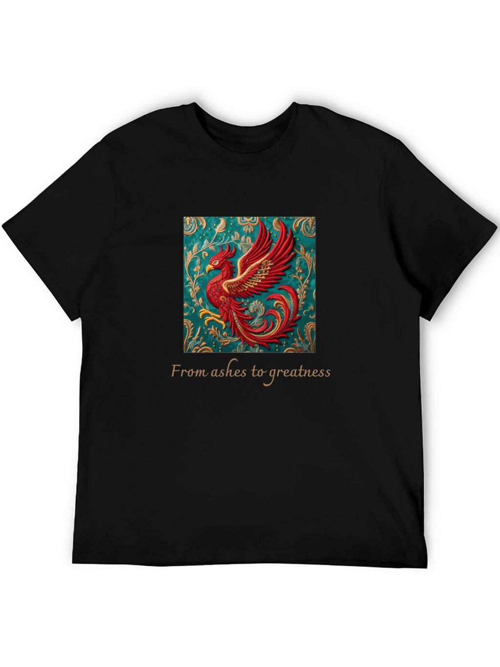 Phoenix Rising T-Shirt - From Ashes to Greatness