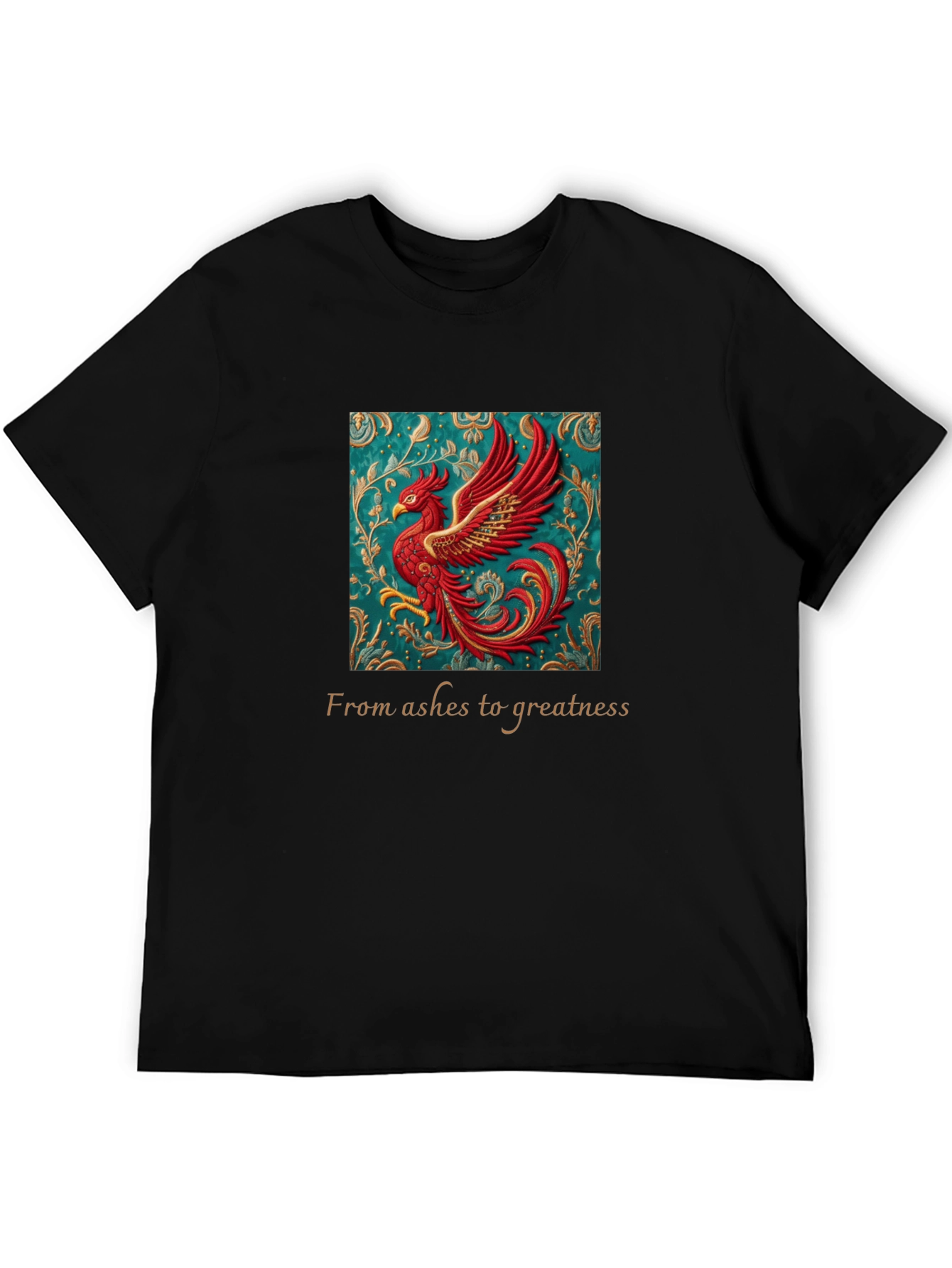 Phoenix Rising T-Shirt - From Ashes to Greatness