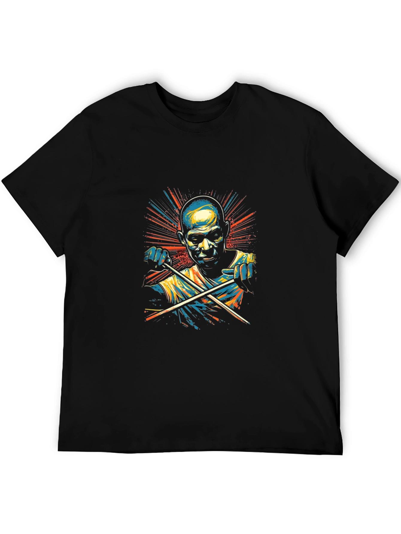 Drummer Graphic Tee - Stylish Musician T-Shirt