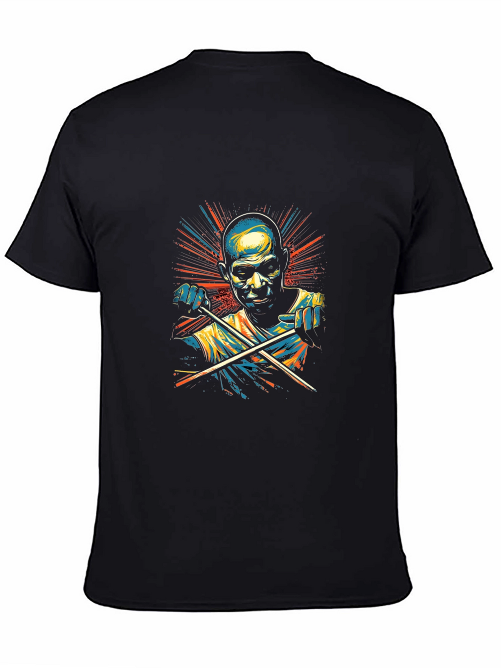 Drummer Graphic Tee - Stylish Musician T-Shirt