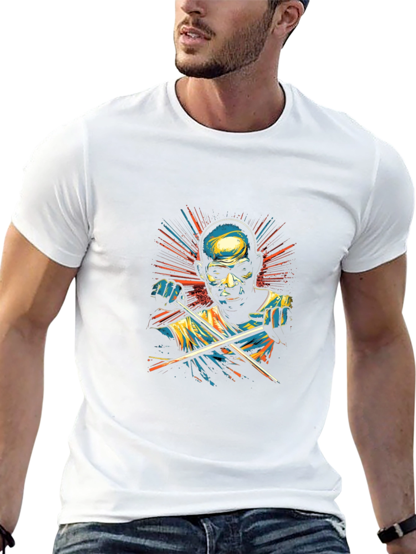 Drummer Graphic Tee - Stylish Musician T-Shirt