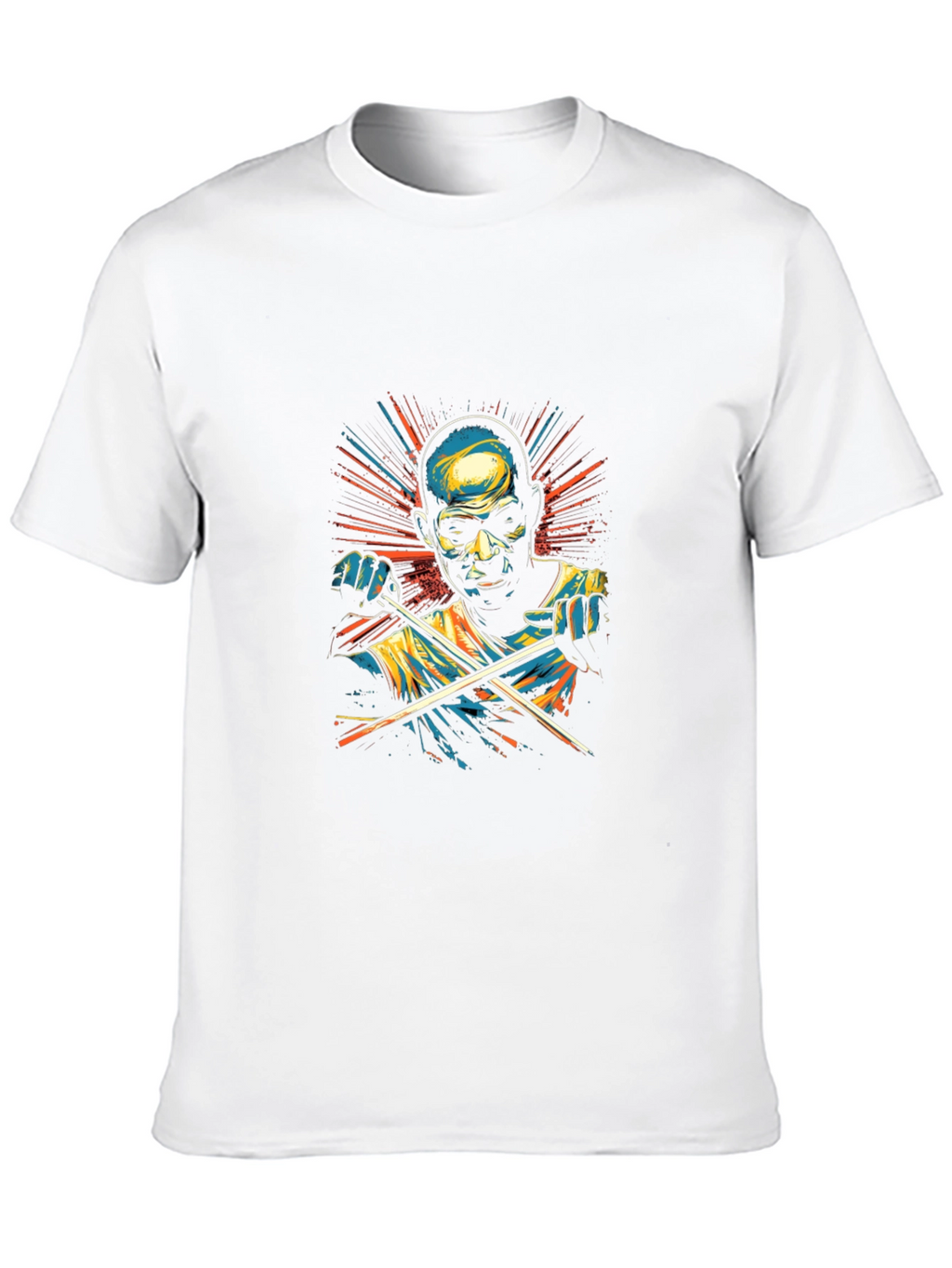 Drummer Graphic Tee - Stylish Musician T-Shirt