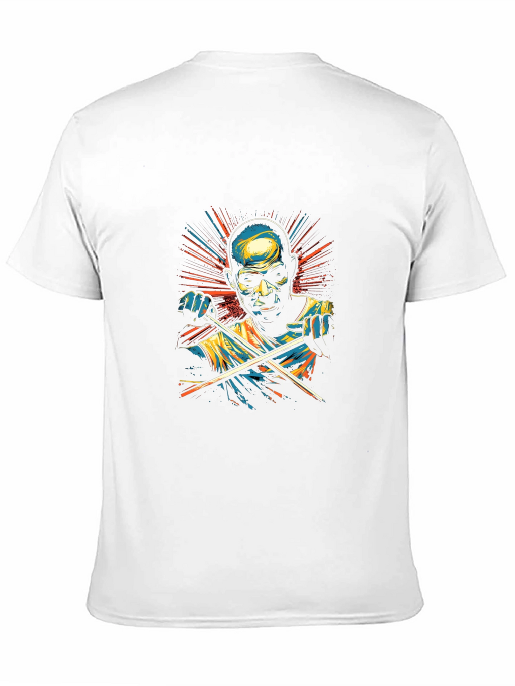 Drummer Graphic Tee - Stylish Musician T-Shirt