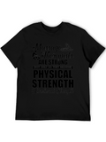Massage Therapist Strength Black T-Shirt