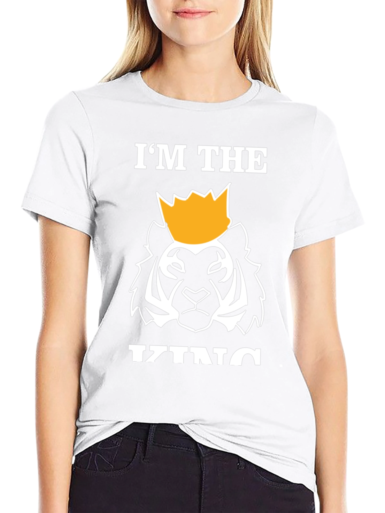 Im The King Lion Graphic T-Shirt