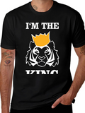 Im The King Lion Graphic T-Shirt