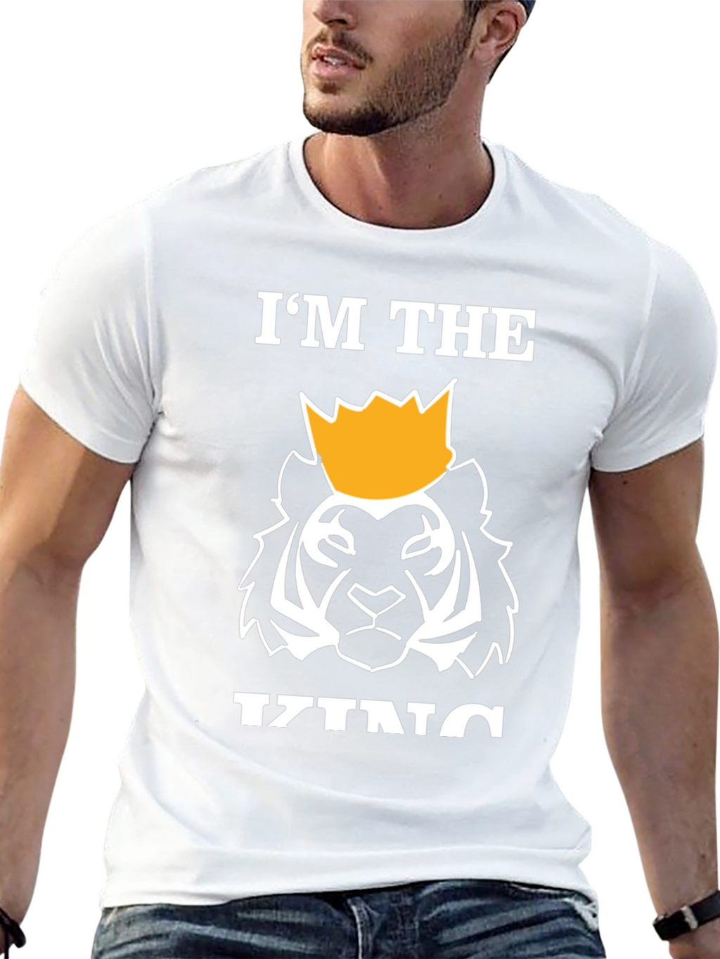 Im The King Lion Graphic T-Shirt