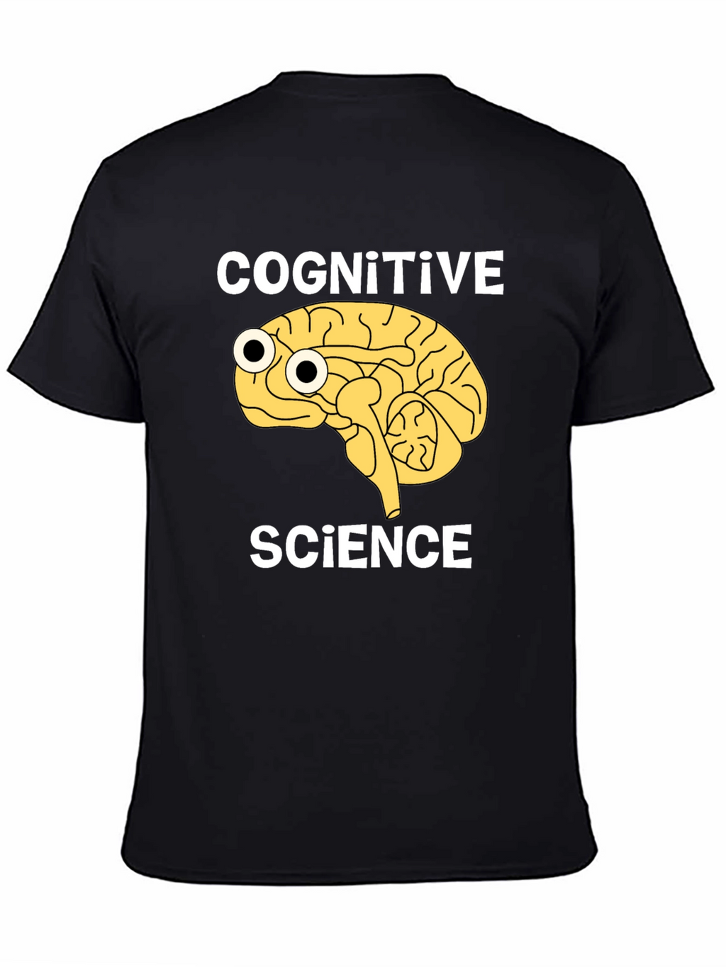 Cognitive Science Brain Graphic T-Shirt