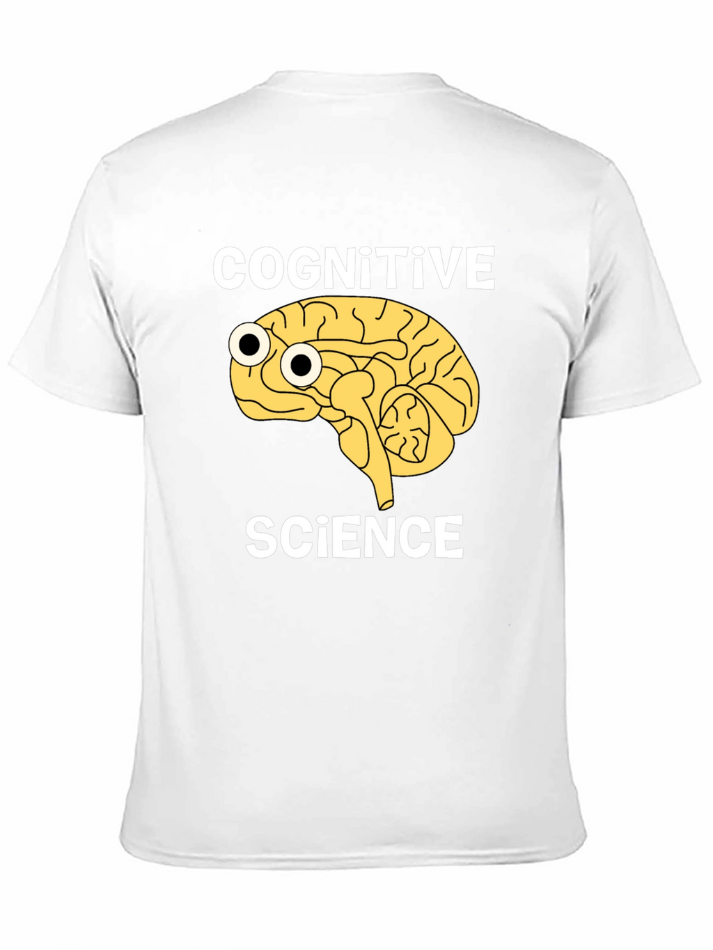 Cognitive Science Brain Graphic T-Shirt