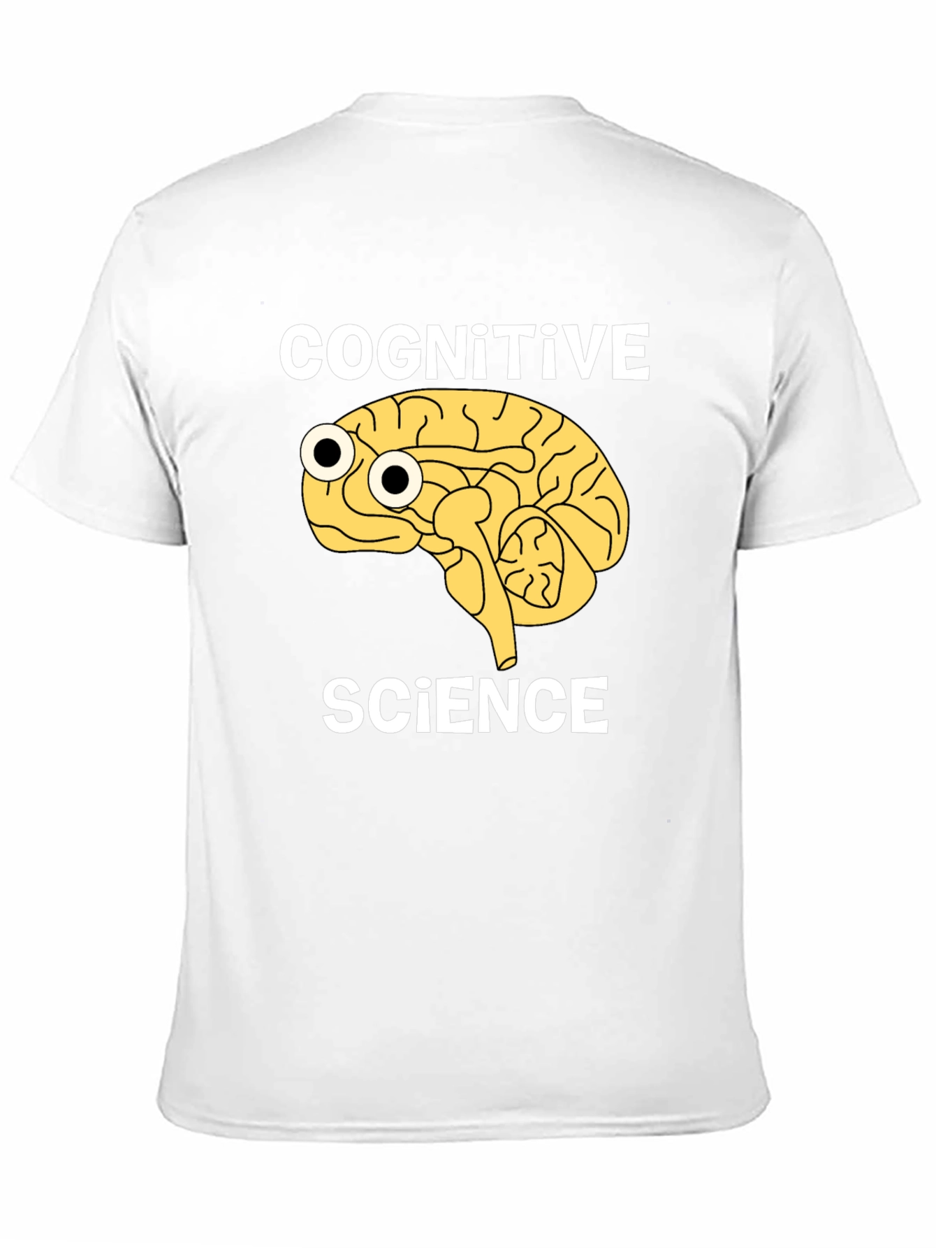 Cognitive Science Brain Graphic T-Shirt