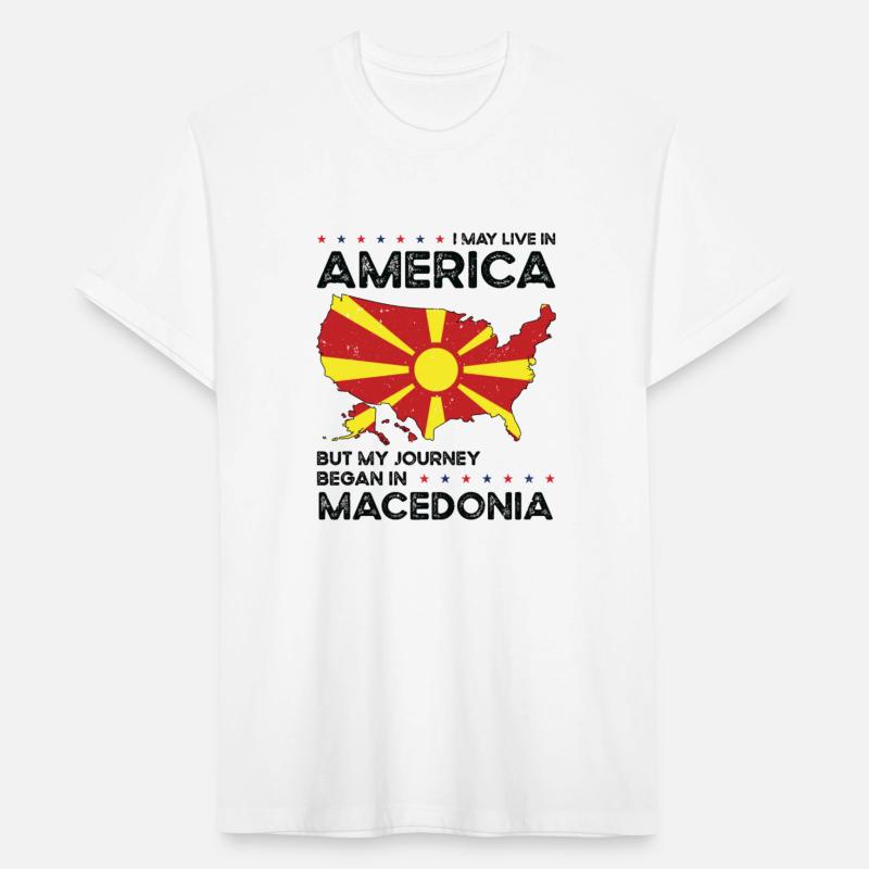 Macedonian American Patriot USA Grown Macedonia