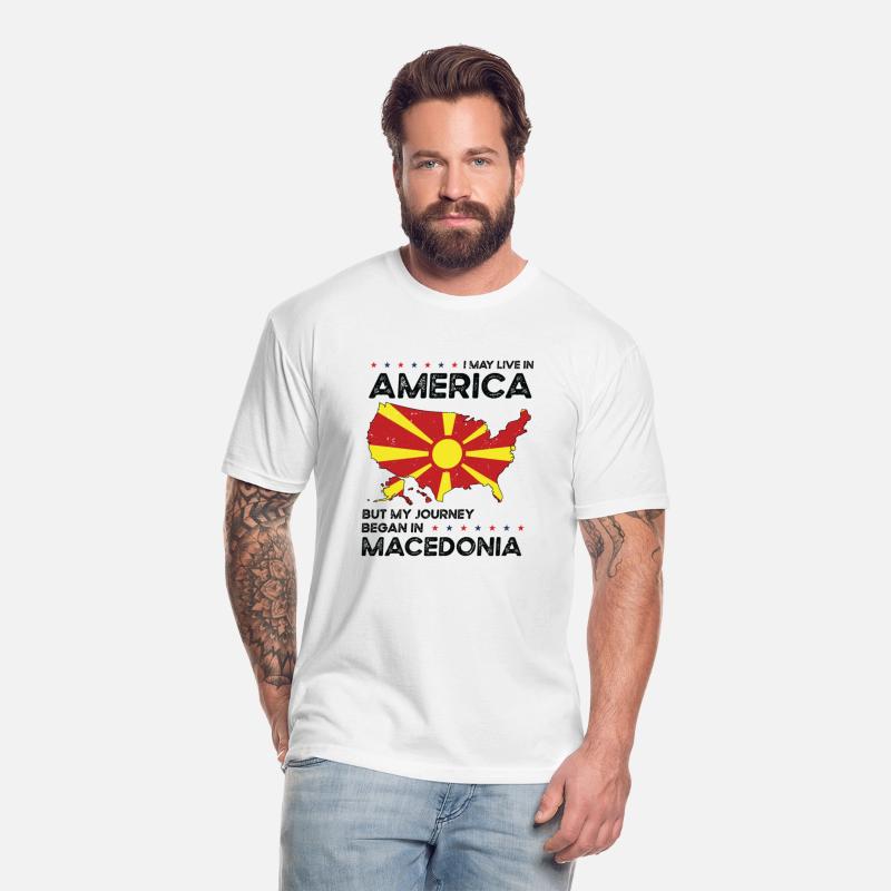 Macedonian American Patriot USA Grown Macedonia