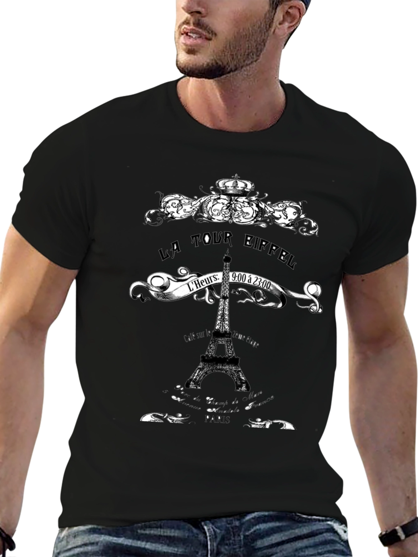 Paris Eiffel Tower Graphic T-Shirt