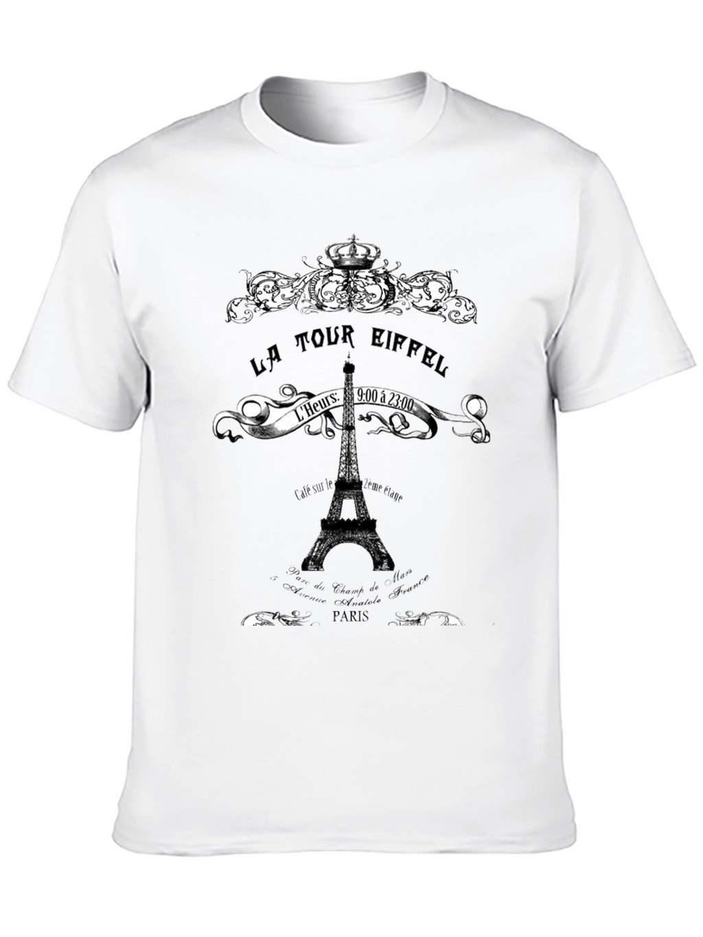 Paris Eiffel Tower Graphic T-Shirt