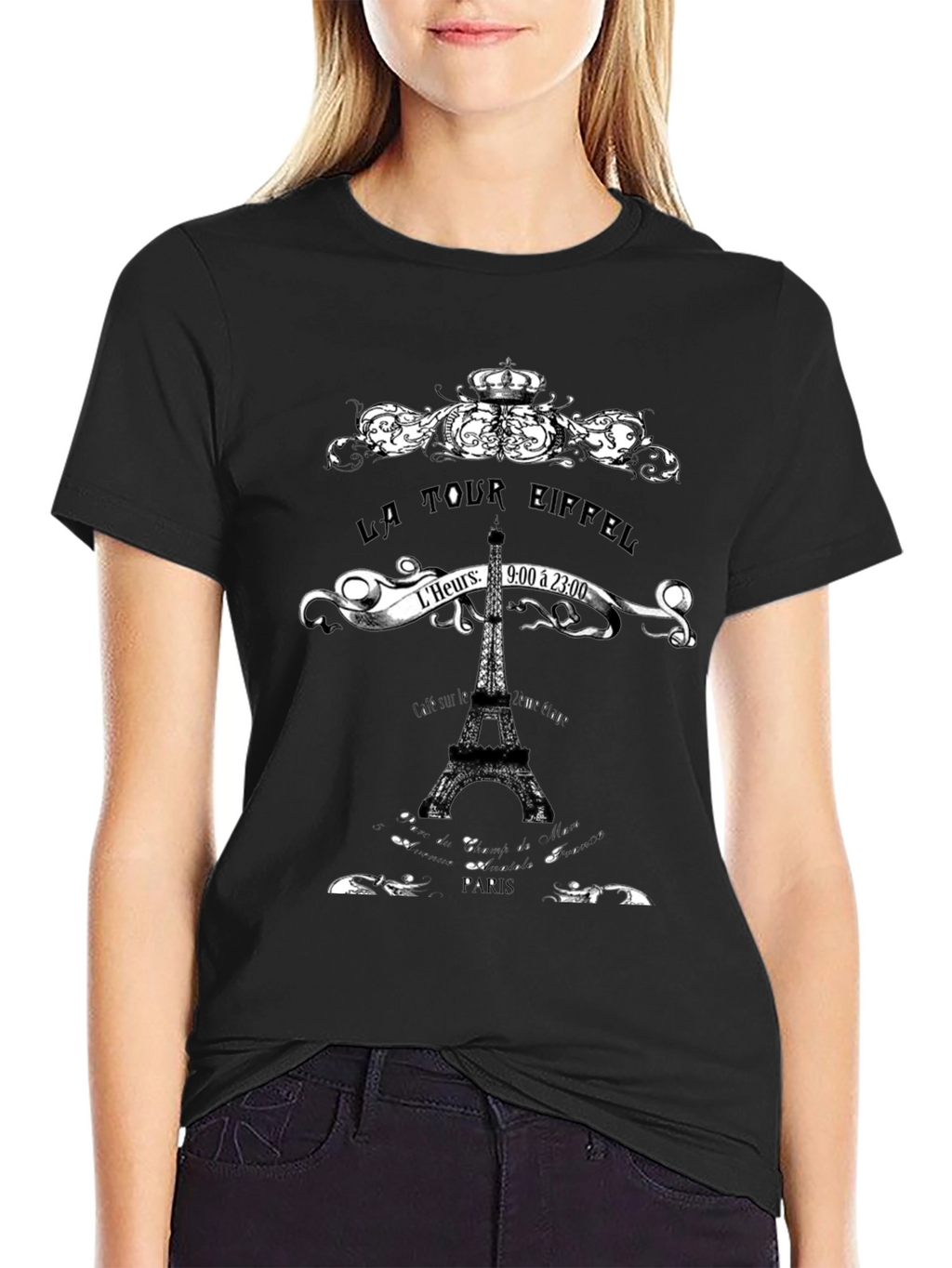 Paris Eiffel Tower Graphic T-Shirt