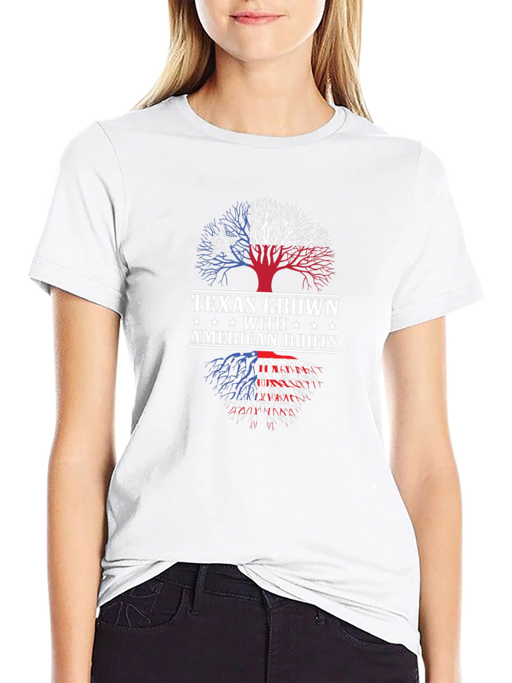 Texas Grown American Roots Graphic Tee