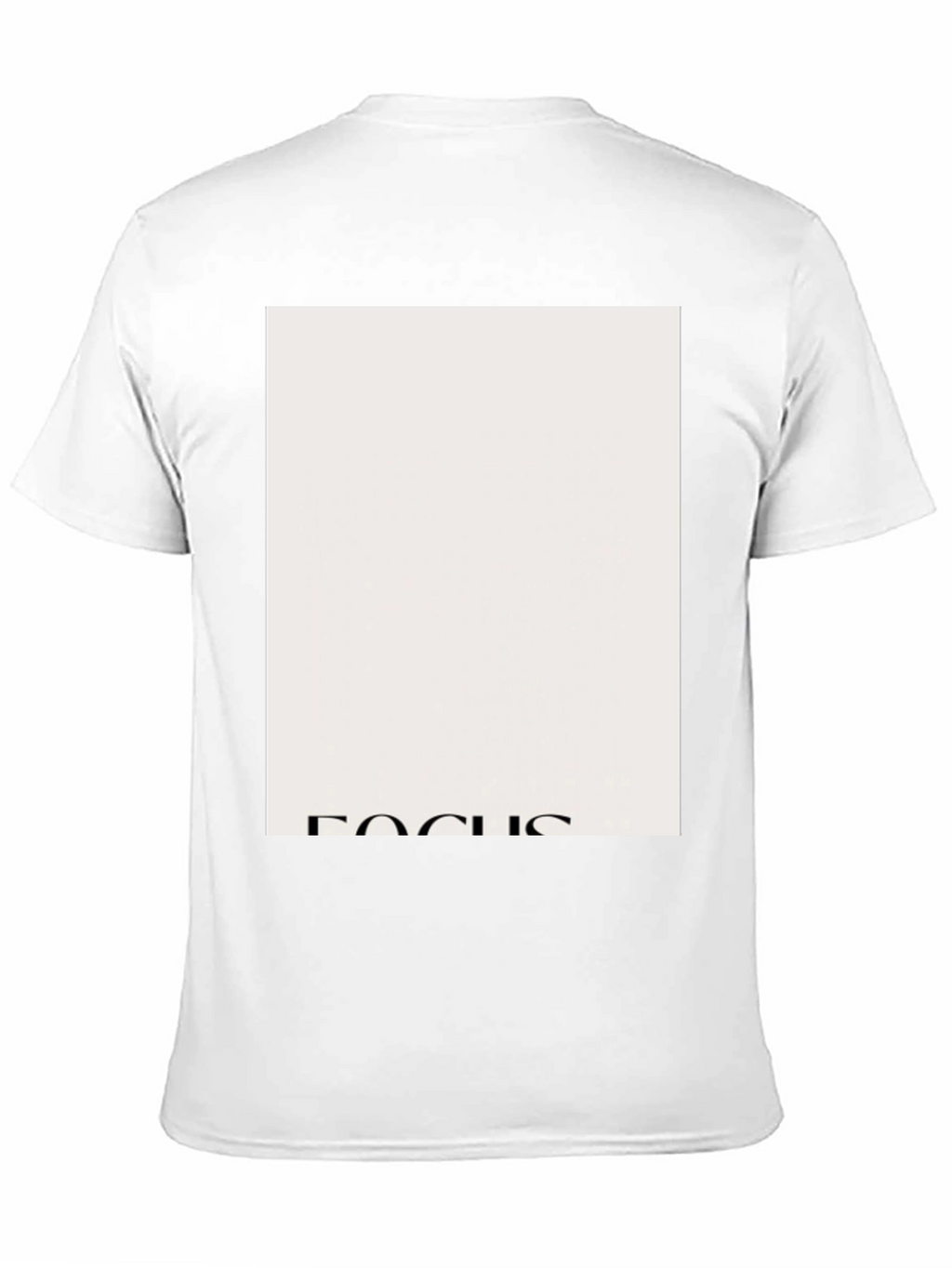 Focus Graphic Tee - Classic Style Black T-Shirt