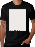 Focus Graphic Tee - Classic Style Black T-Shirt