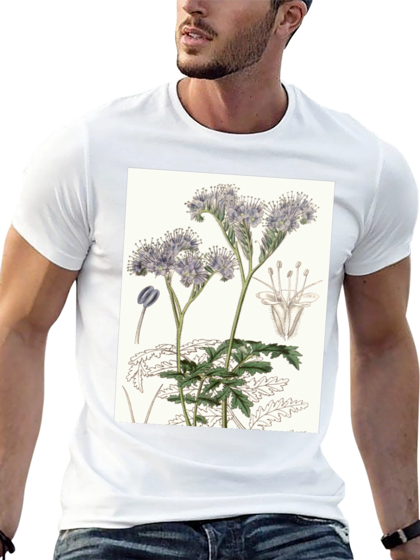 Botanical Flower T-Shirt