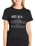Solfeggio Frequency T-Shirt - Black Cotton Tee