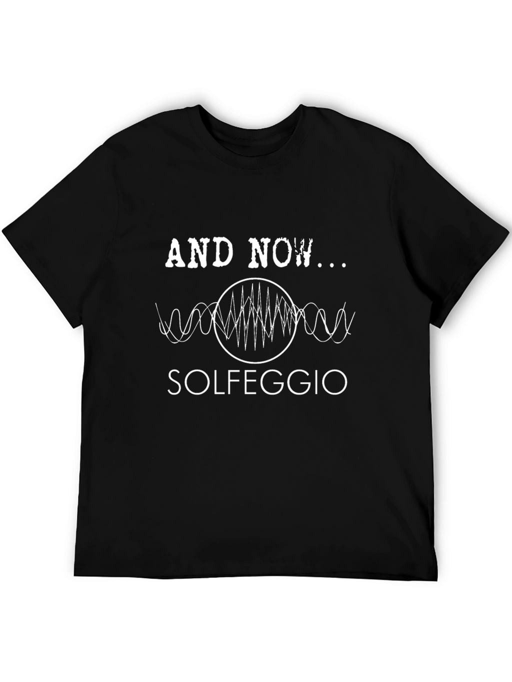 Solfeggio Frequency T-Shirt - Black Cotton Tee