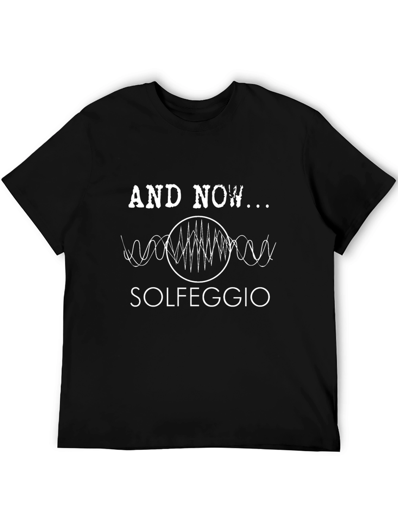 Solfeggio Frequency T-Shirt - Black Cotton Tee