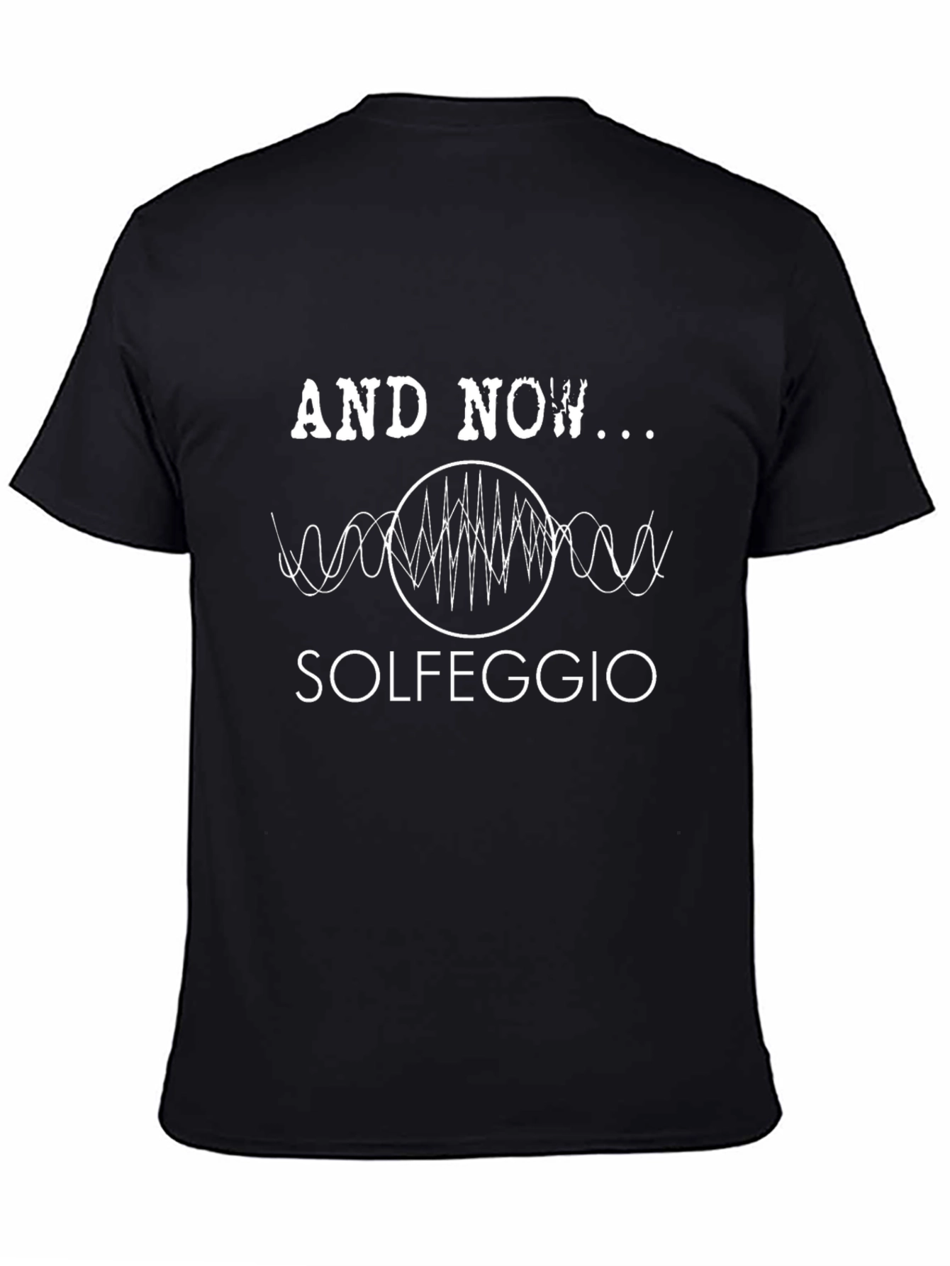 Solfeggio Frequency T-Shirt - Black Cotton Tee