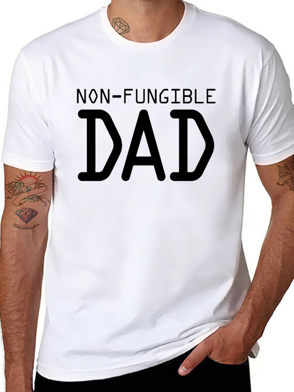 Non-Fungible Dad T-Shirt - Crypto Dad Gift