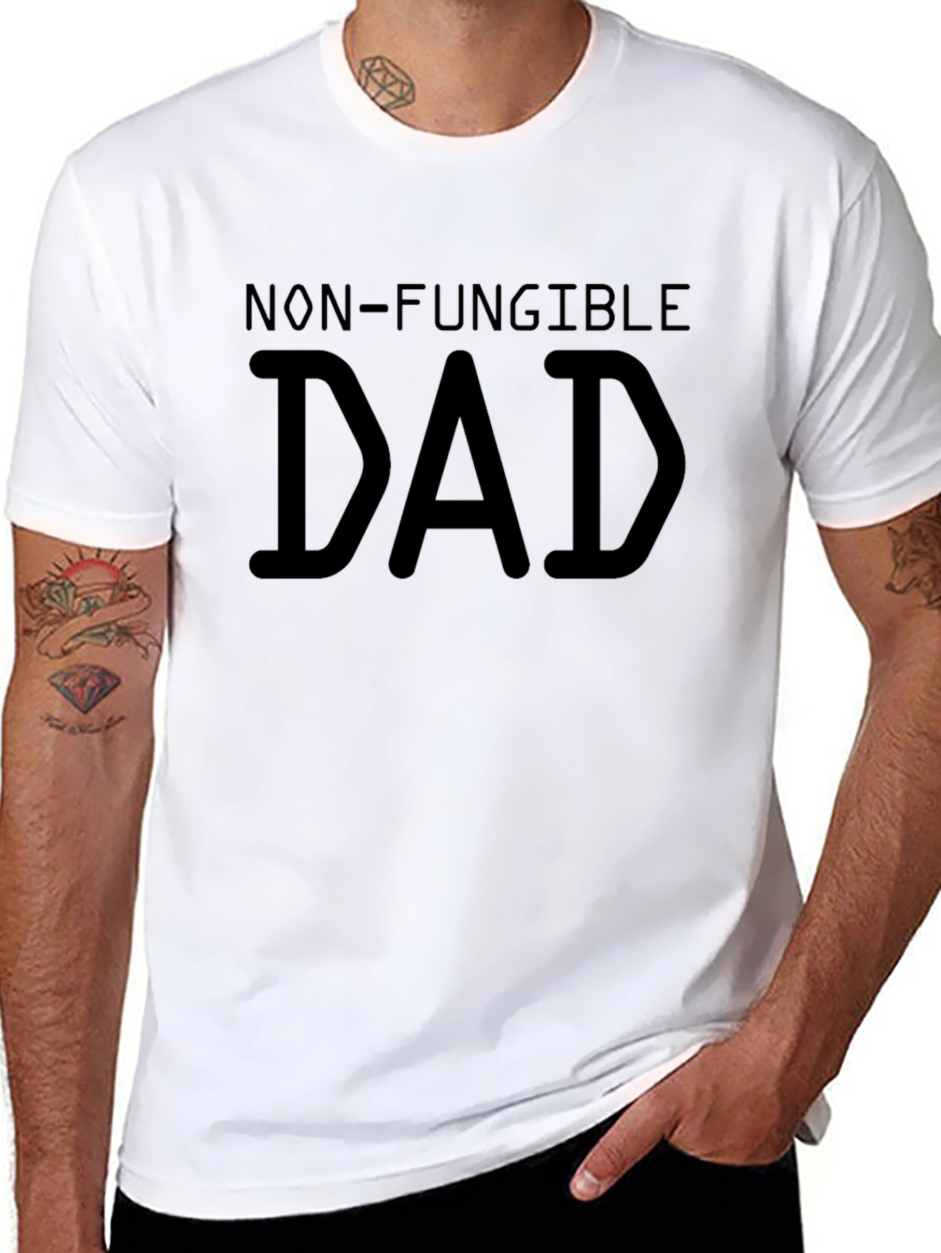 Non-Fungible Dad T-Shirt - Crypto Dad Gift