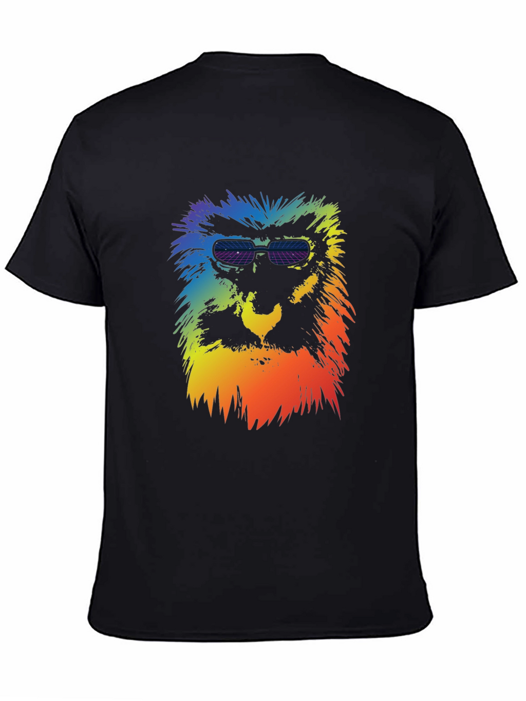 Retro Rainbow Monkey Tee