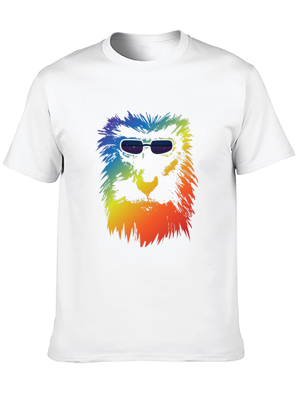 Retro Rainbow Monkey Tee