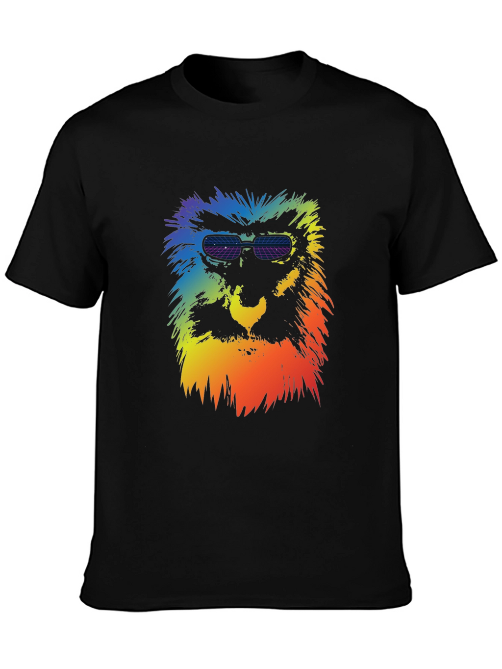 Retro Rainbow Monkey Tee
