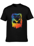 Retro Rainbow Monkey Tee