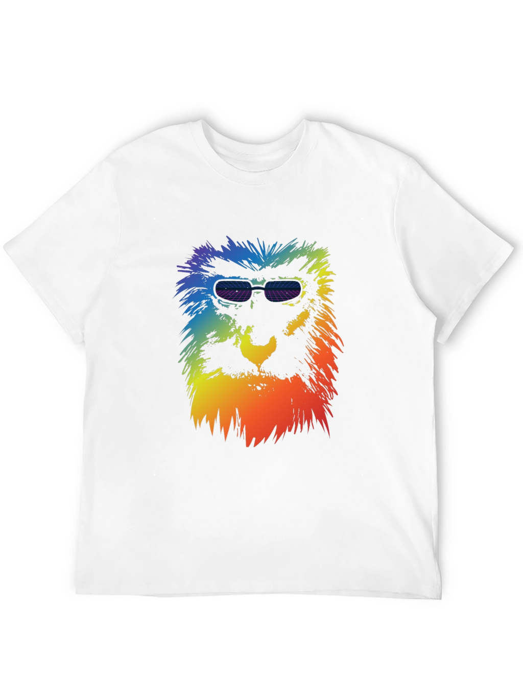 Retro Rainbow Monkey Tee