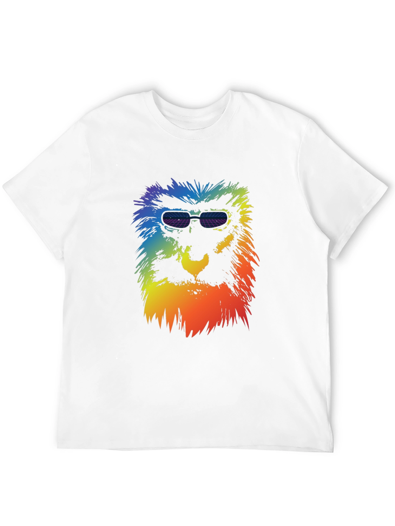 Retro Rainbow Monkey Tee