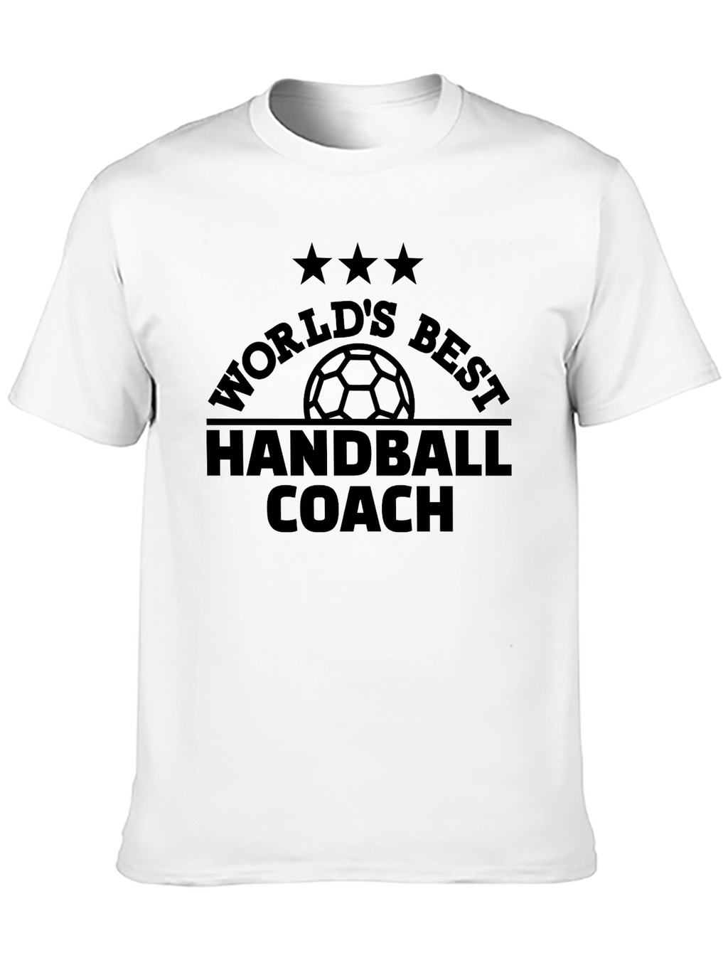 Worlds Best Handball Coach Black T-Shirt