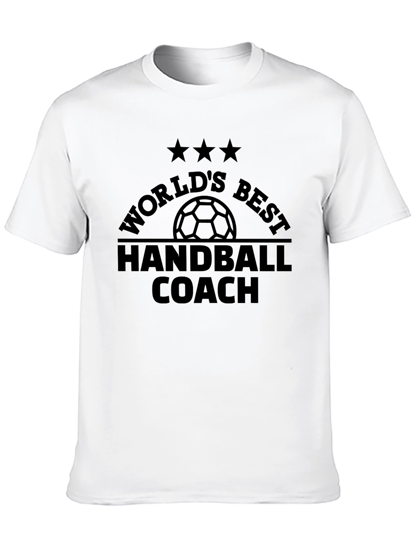 Worlds Best Handball Coach Black T-Shirt