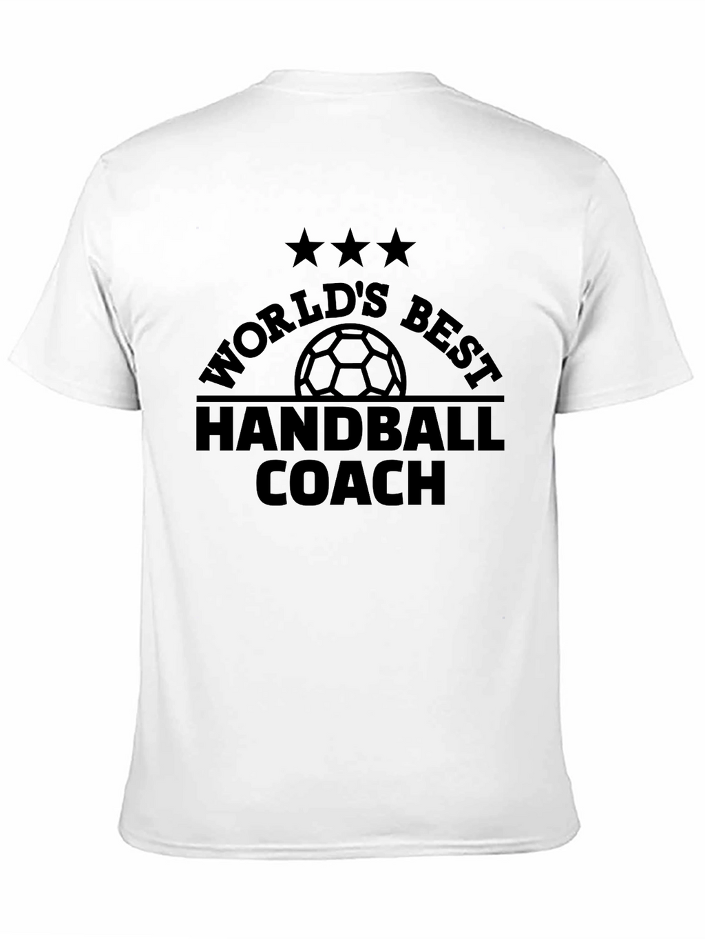 Worlds Best Handball Coach Black T-Shirt