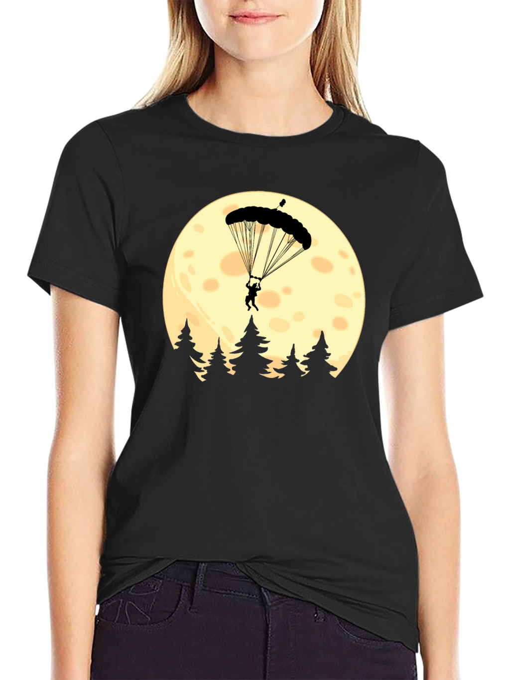 Moonlit Parachute Graphic Tee